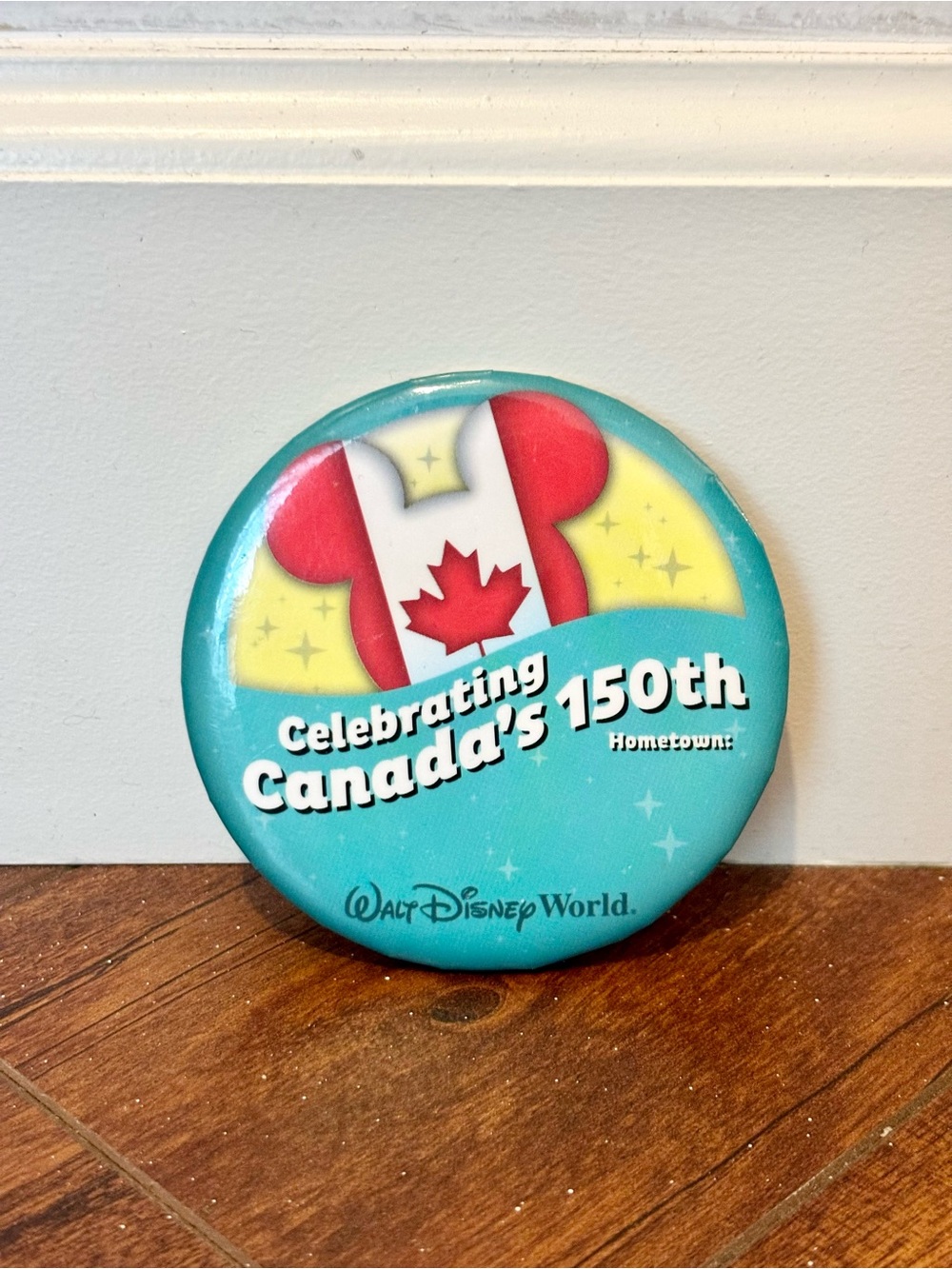 Disney Canada 150th Celebration Button